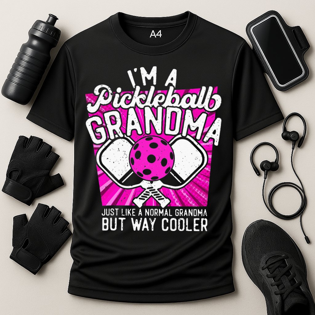 Pickleball Pickleball Grandma Pickleball Lover Cooling Performance Crew T-Shirt