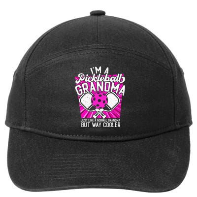 Pickleball Pickleball Grandma Pickleball Lover 7-Panel Snapback Hat