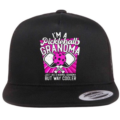 Pickleball Pickleball Grandma Pickleball Lover Flatbill Hat