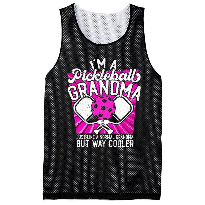 Pickleball Pickleball Grandma Pickleball Lover Mesh Reversible Basketball Jersey Tank