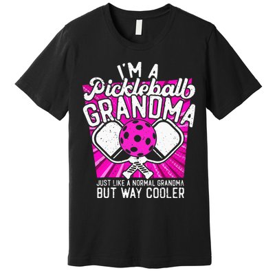 Pickleball Pickleball Grandma Pickleball Lover Premium T-Shirt