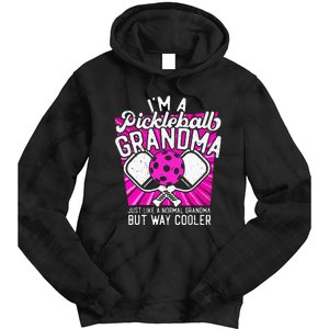 Pickleball Pickleball Grandma Pickleball Lover Tie Dye Hoodie