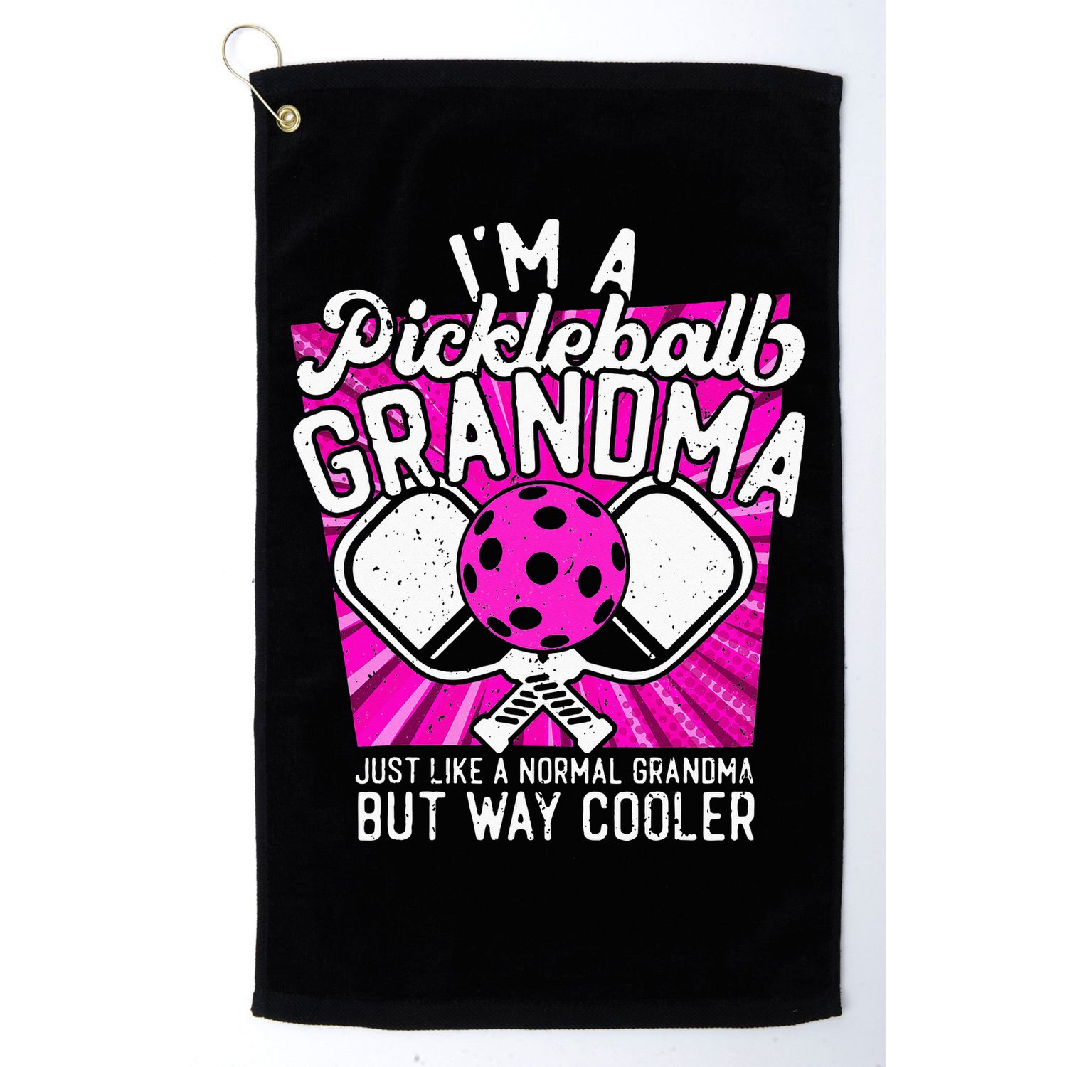 Pickleball Pickleball Grandma Pickleball Lover Golf Towel