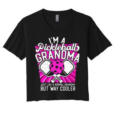 Pickleball Pickleball Grandma Pickleball Lover Crop Top