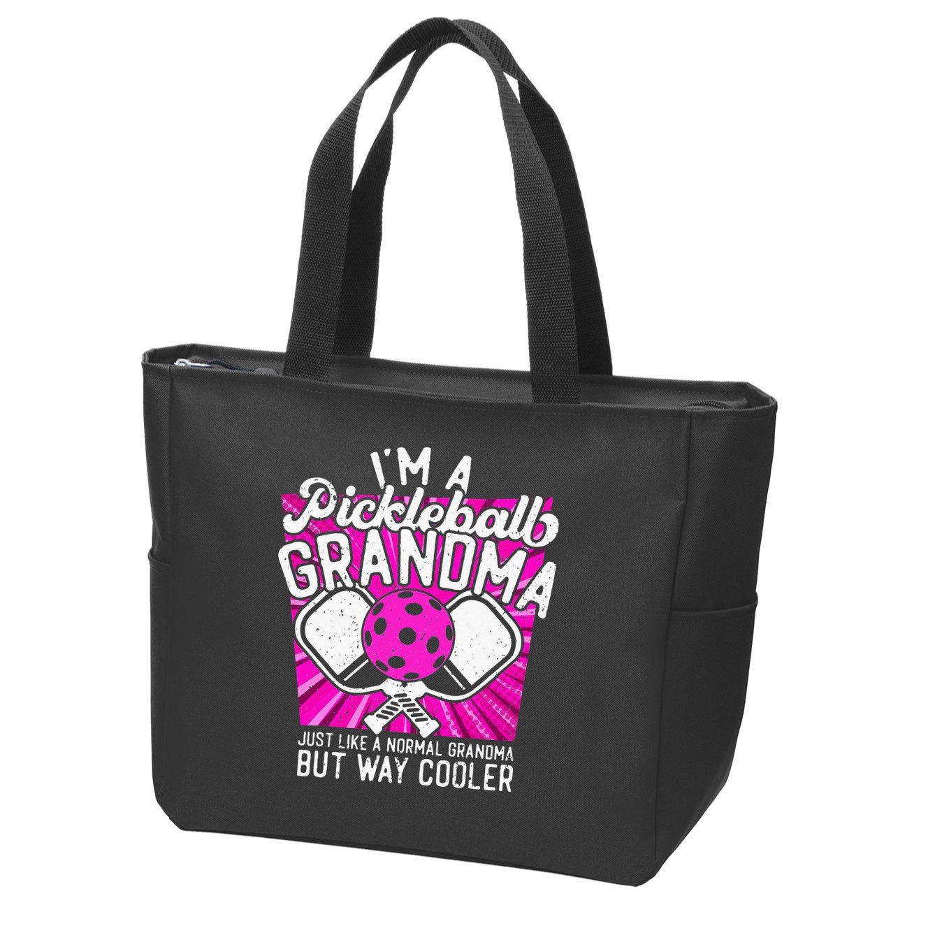 Pickleball Pickleball Grandma Pickleball Lover Zip Tote Bag