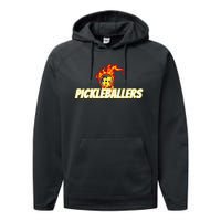 Pickleballers Pickleball Gear Performance Fleece Hoodie