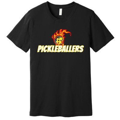 Pickleballers Pickleball Gear Premium T-Shirt