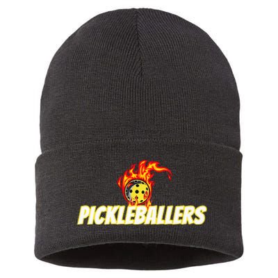 Pickleballers Pickleball Gear Sustainable Knit Beanie