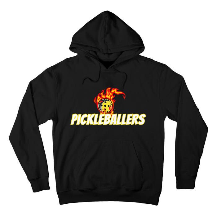 Pickleballers Pickleball Gear Tall Hoodie