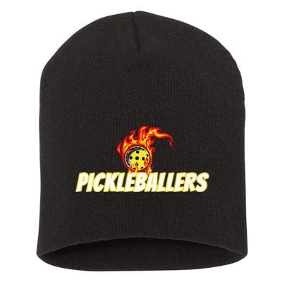 Pickleballers Pickleball Gear Short Acrylic Beanie