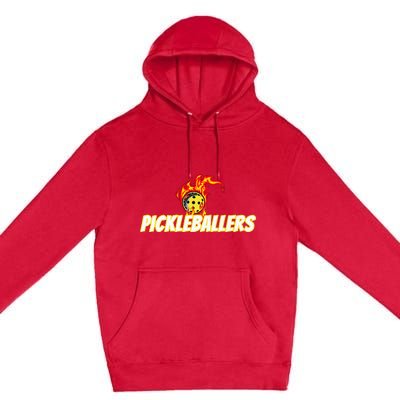 Pickleballers Pickleball Gear Premium Pullover Hoodie