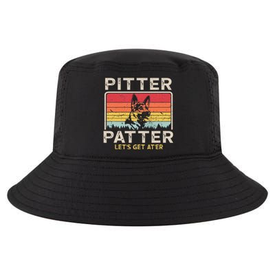 Pitter Patter German Shepherd Pitter Patter Lets Get At'er Cool Comfort Performance Bucket Hat