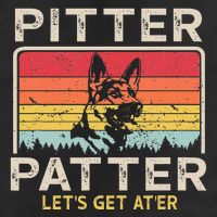 Pitter Patter German Shepherd Pitter Patter Lets Get At'er Hat