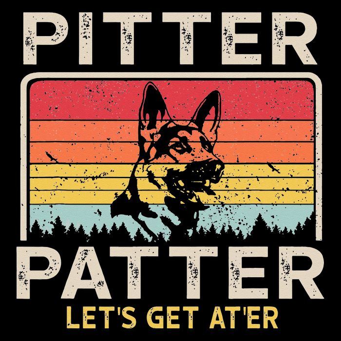 Pitter Patter German Shepherd Pitter Patter Lets Get At'er Visor