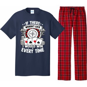 Poker Player Gambler Royal Flush Jackpot Pik Pot Bluffing Pajama Set