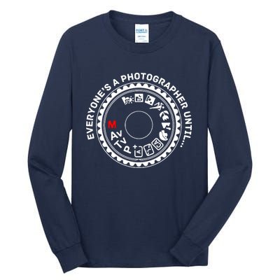 Photographer Tall Long Sleeve T-Shirt