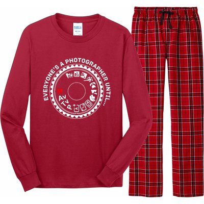 Photographer Long Sleeve Pajama Set