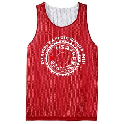 Photographer Mesh Reversible Basketball Jersey Tank