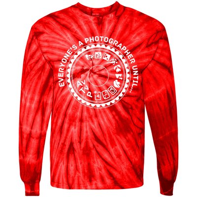 Photographer Tie-Dye Long Sleeve Shirt