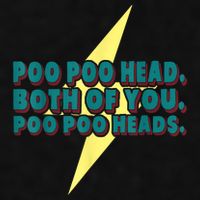 Poo Poo Heads Both Of You Poo Poo Heads Ladies PosiCharge Tri-Blend Wicking Tank
