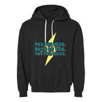 Poo Poo Heads Both Of You Poo Poo Heads Garment-Dyed Fleece Hoodie