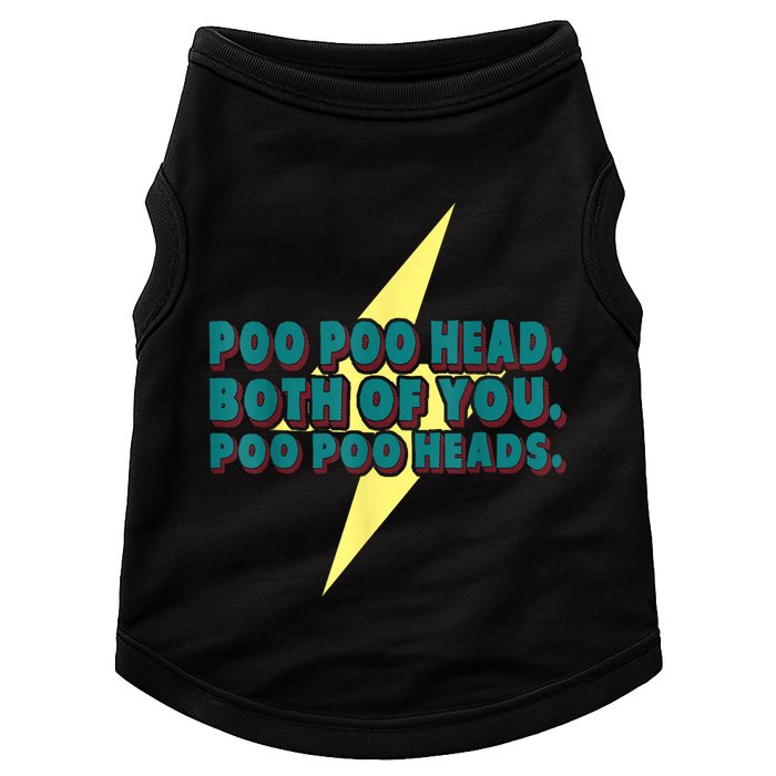 Poo Poo Heads Both Of You Poo Poo Heads Doggie Tank