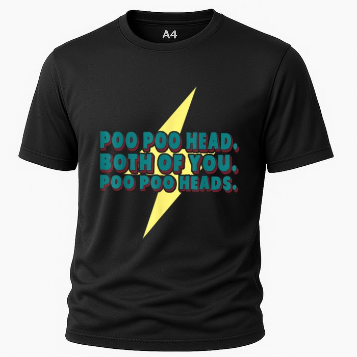 Poo Poo Heads Both Of You Poo Poo Heads Performance Shirt