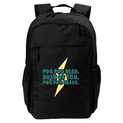 Poo Poo Heads Both Of You Poo Poo Heads Backpack