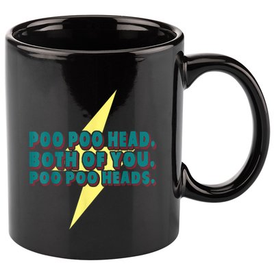 Poo Poo Heads Both Of You Poo Poo Heads 11oz C Handle Ceramic Mug