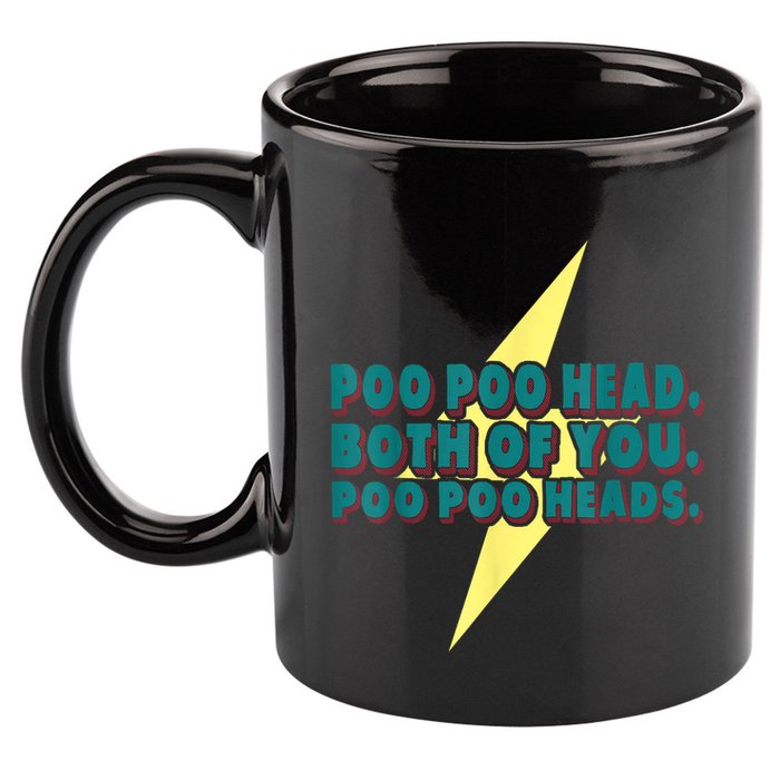 Poo Poo Heads Both Of You Poo Poo Heads 11oz C Handle Ceramic Mug
