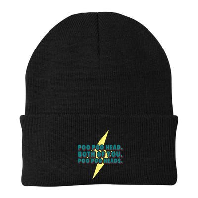 Poo Poo Heads Both Of You Poo Poo Heads Beanie