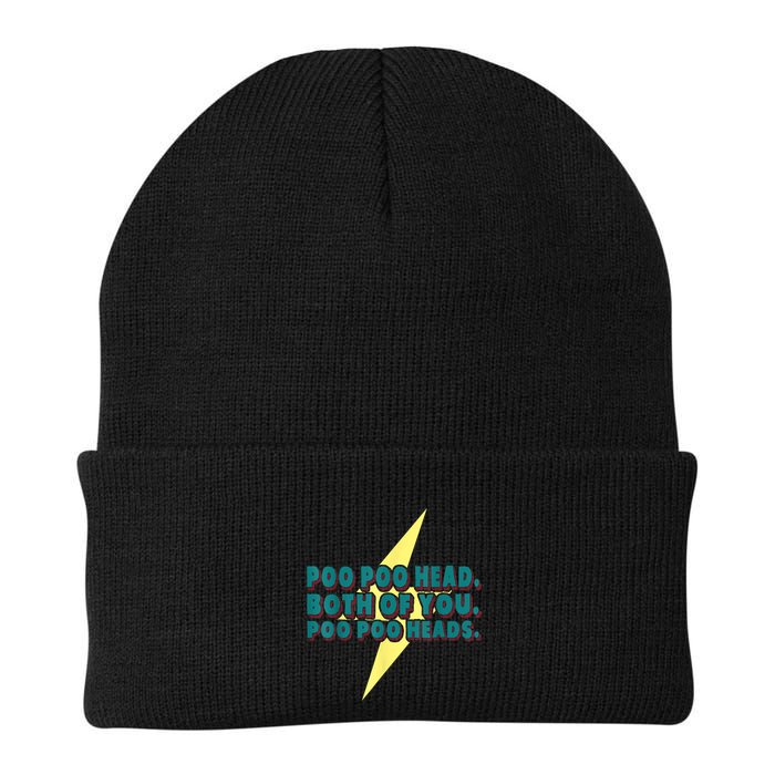 Poo Poo Heads Both Of You Poo Poo Heads Beanie