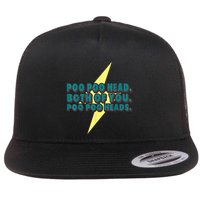 Poo Poo Heads Both Of You Poo Poo Heads Flatbill Hat