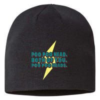 Poo Poo Heads Both Of You Poo Poo Heads Sustainable Beanie