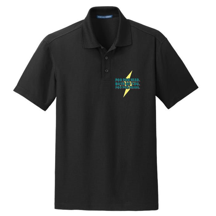 Poo Poo Heads Both Of You Poo Poo Heads Dry Zone Grid Polo