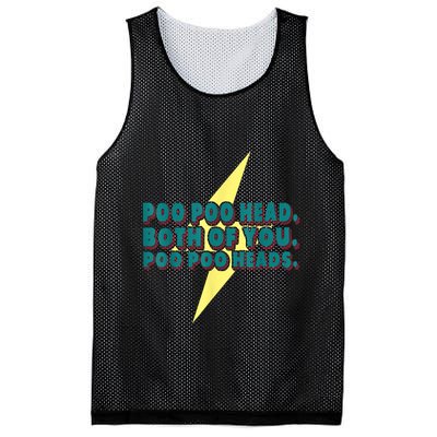 Poo Poo Heads Both Of You Poo Poo Heads Mesh Reversible Basketball Jersey Tank