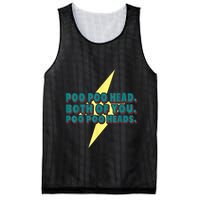 Poo Poo Heads Both Of You Poo Poo Heads Mesh Reversible Basketball Jersey Tank