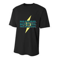 Poo Poo Heads Both Of You Poo Poo Heads Youth Performance Sprint T-Shirt