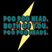 Poo Poo Heads Both Of You Poo Poo Heads Youth Performance Sprint T-Shirt