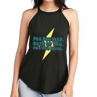 Poo Poo Heads Both Of You Poo Poo Heads Women's Perfect Tri Rocker Tank