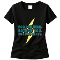Poo Poo Heads Both Of You Poo Poo Heads Womens T-Shirt