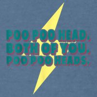 Poo Poo Heads Both Of You Poo Poo Heads Garment-Dyed Sweatshirt