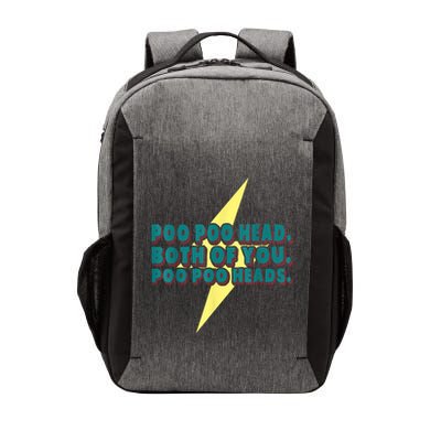 Poo Poo Heads Both Of You Poo Poo Heads Vector Backpack