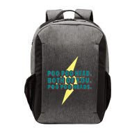 Poo Poo Heads Both Of You Poo Poo Heads Vector Backpack