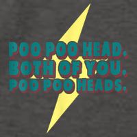 Poo Poo Heads Both Of You Poo Poo Heads Vector Backpack