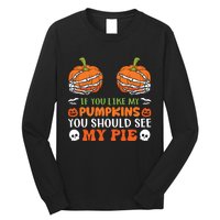 Pumpkin Pie Halloween Long Sleeve Shirt