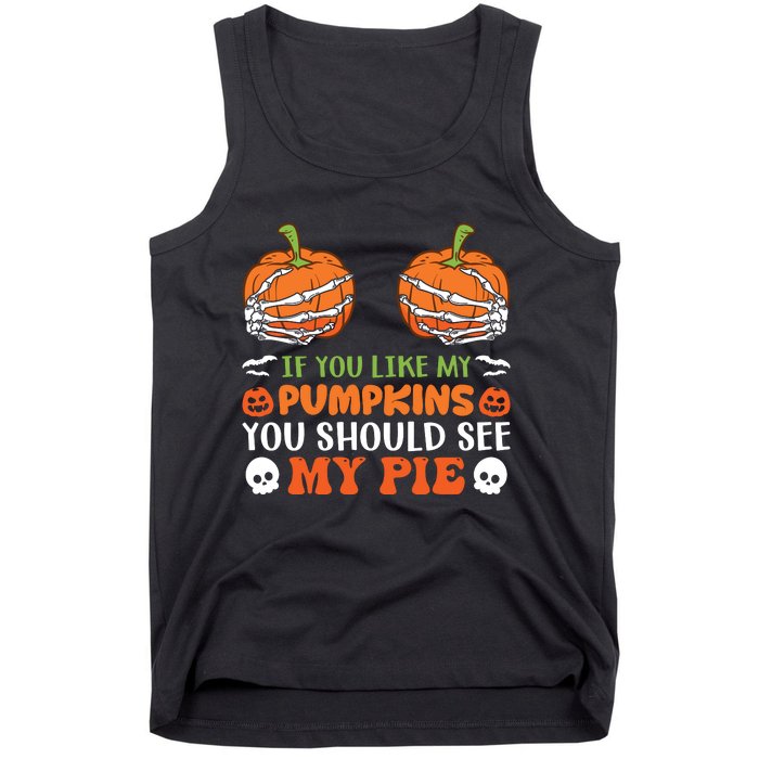 Pumpkin Pie Halloween Tank Top