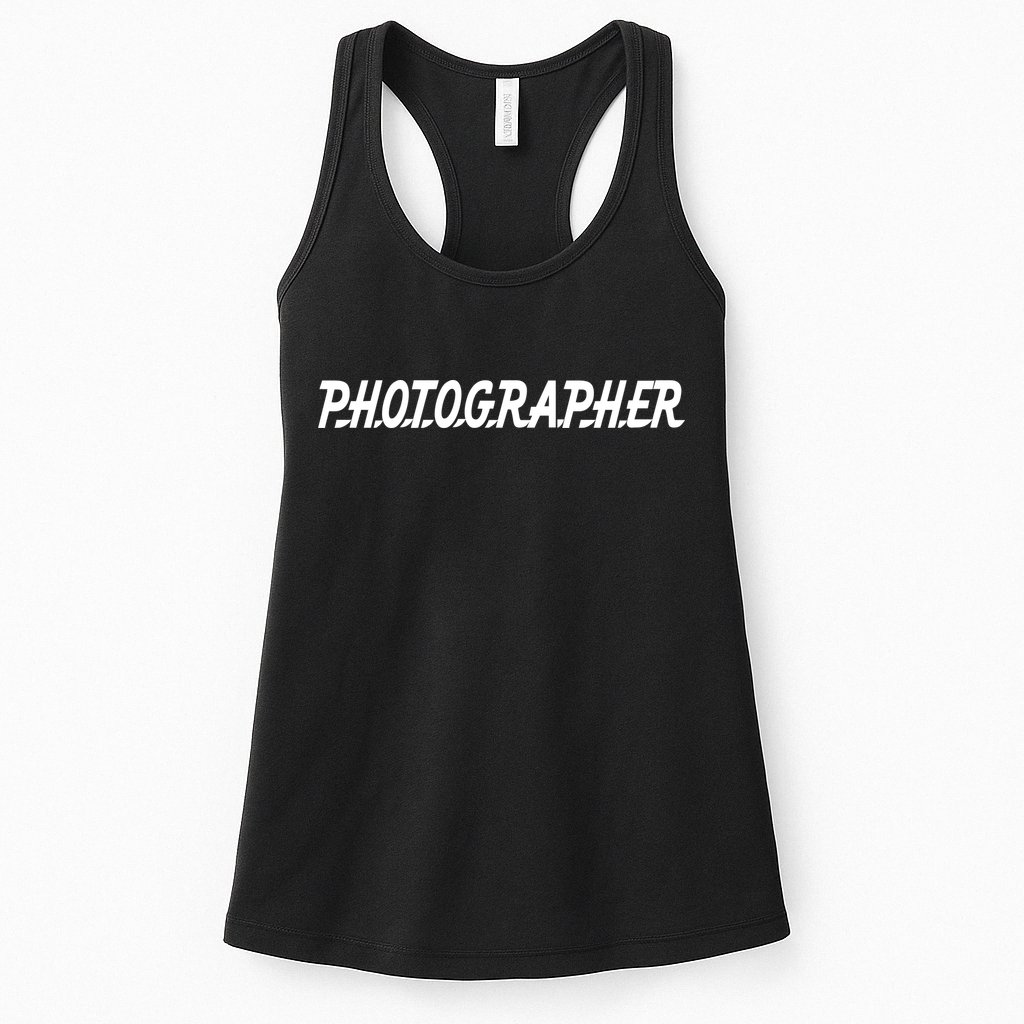 Photographer Womens Tank Top