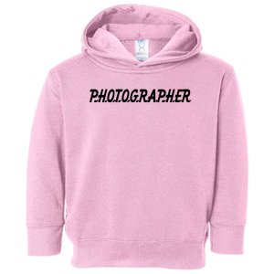 Photographer Toddler Hoodie