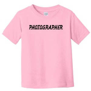 Photographer Toddler T-Shirt